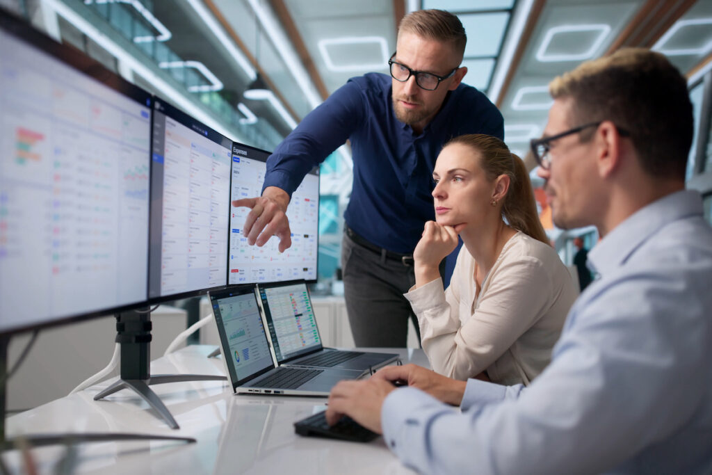 Experienced ERP Consultant Guides Diverse Team